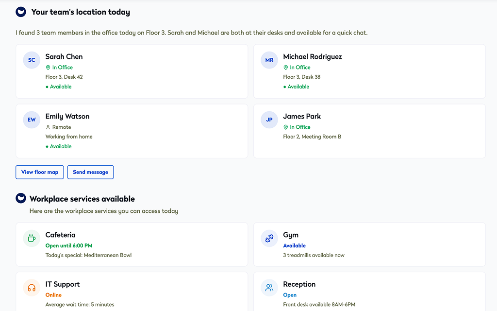 Intelligent collaboration with Eptura AI