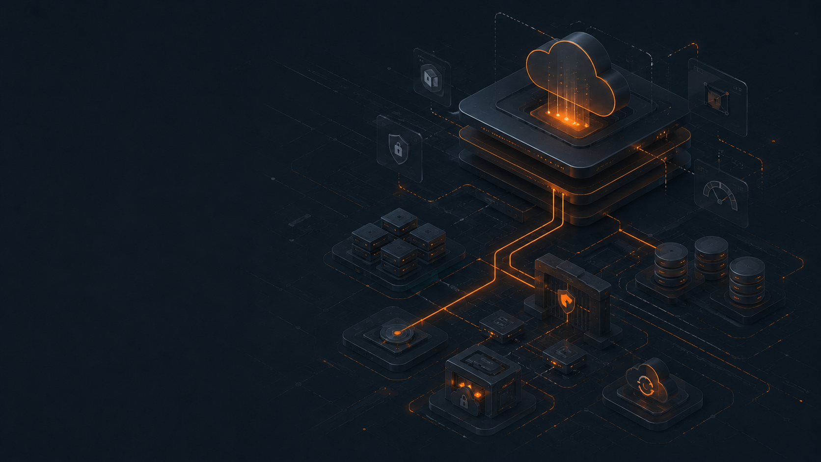 Ilustración tecnológica para AI Agent Studio